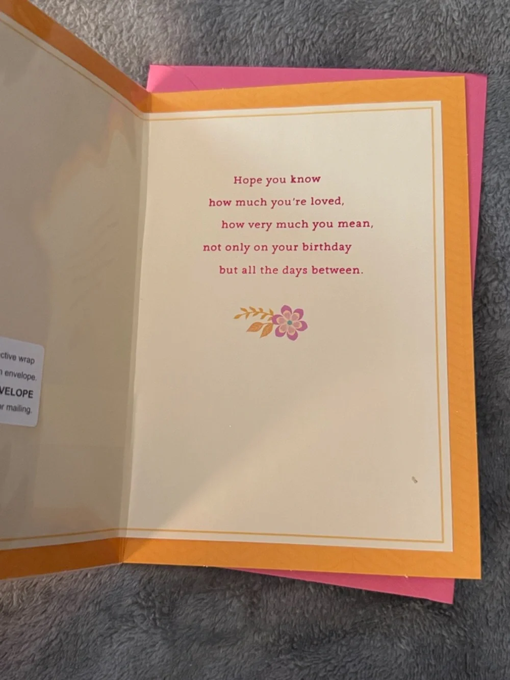 🌻 Bundle of 2 Hallmark Happy Birthday Mom Cards